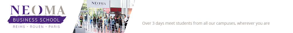 Forum de Recrutement en ligne - NEOMA Business School